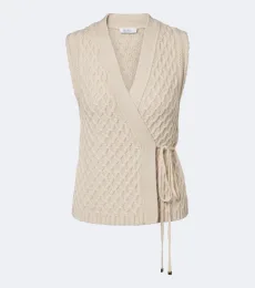 Wool and cashmere wrap cardigan Wool and cashmere wrap cardigan