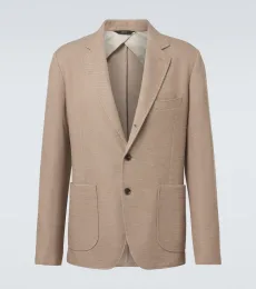 Wool and silk blazer Wool and silk blazer