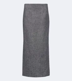 Wool and silk-blend pencil skirt Wool and silk-blend pencil skirt