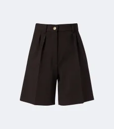 Wool-blend Bermuda shorts Wool-blend Bermuda shorts
