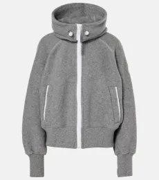 Wool-blend bomber jacket Wool-blend bomber jacket