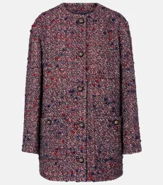 Wool-blend tweed jacket Wool-blend tweed jacket