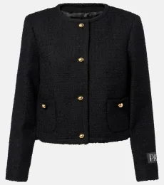 Wool-blend tweed jacket Wool-blend tweed jacket