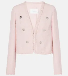 Wool-blend tweed jacket Wool-blend tweed jacket