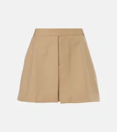 Wool gabardine miniskirt Wool gabardine miniskirt