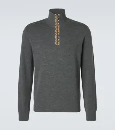 Wool half-zip sweater Wool half-zip sweater