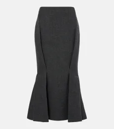 Wool midi skirt Wool midi skirt