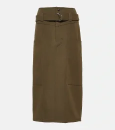 Wool midi skirt Wool midi skirt