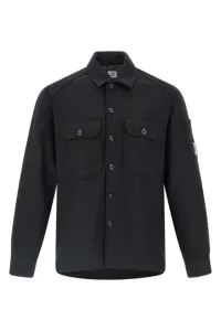 Wool overshirt - Black Wool overshirt - Black