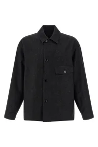 Wool overshirt - Black Wool overshirt - Black