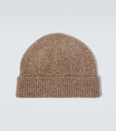 Wool, silk, and cashmere beanie Wool, silk, and cashmere beanie
