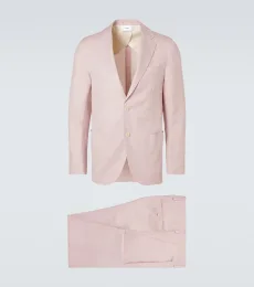 Wool, silk, and linen suit Wool, silk, and linen suit