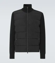 Wool-trimmed down jacket Wool-trimmed down jacket