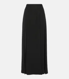 Wrap crepe maxi skirt Wrap crepe maxi skirt