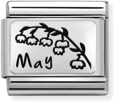 Nomination May Birth Flower Charm Nomination May Birth Flower Charm
