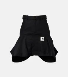 x Carhartt cotton canvas miniskirt x Carhartt cotton canvas miniskirt