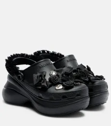 x Crocs Jibbitz platform mules x Crocs Jibbitz platform mules