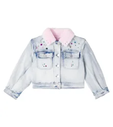 x Disney embellished denim jacket x Disney embellished denim jacket