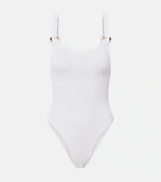 x Hunza G Domino Burberry Check swimsuit x Hunza G Domino Burberry Check swimsuit