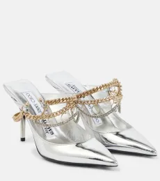 x Jean Paul Gaultier Escarpins slingback en cuir x Jean Paul Gaultier Escarpins slingback en cuir