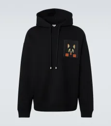 x Louis Wain sudadera con capucha de algodón x Louis Wain sudadera con capucha de algodón