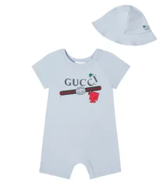 x Mr. Men Baby playsuit and hat set x Mr. Men Baby playsuit and hat set