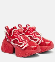 X Reebok Baskets à plateau et ornements