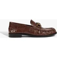 Yasmina Croc Flat Yasmina Croc Flat