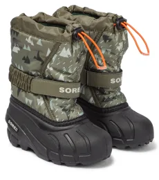 Youth Flurryâ Print snow boots