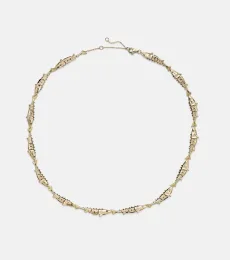 Yvonne LÃon Marlin 9kt gold necklace with diamonds