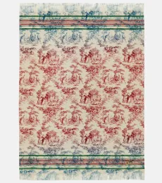 Zacinto linen twill jacquard throw Zacinto linen twill jacquard throw