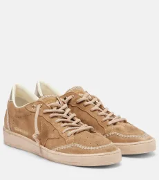 Zapatillas Ball Star de ante bordadas Zapatillas Ball Star de ante bordadas