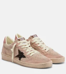 Zapatillas Ball Star de ante con glitter Zapatillas Ball Star de ante con glitter