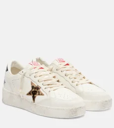 Zapatillas con plataforma Ball Star de piel Zapatillas con plataforma Ball Star de piel