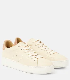 Zapatillas H672 de piel con ante Zapatillas H672 de piel con ante