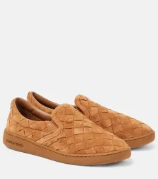 Zapatillas slip-on Sawyer de ante Intrecciato