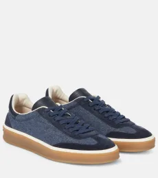 Zapatillas Tennis Walk de denim con ante Zapatillas Tennis Walk de denim con ante