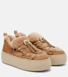 Zapatillas Viv' Up de ante y borrego Zapatillas Viv' Up de ante y borrego