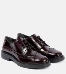 Zapatos brogue de piel Zapatos brogue de piel