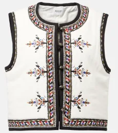 Zeana embroidered vest Zeana embroidered vest