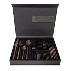 ZENO Dinnerware & Cutlery Metallic