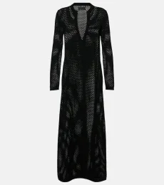 Zera open-knit cotton maxi dress Zera open-knit cotton maxi dress