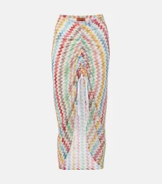 Zigzag asymmetric midi skirt Zigzag asymmetric midi skirt
