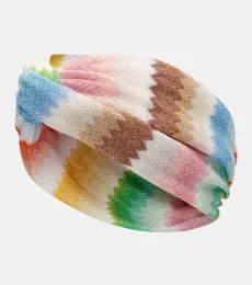 Zigzag lamÃ headband
