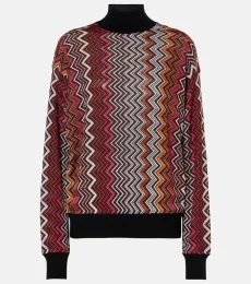 Zigzag turtleneck sweater Zigzag turtleneck sweater