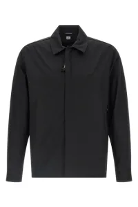 Zip overshirt - Black Zip overshirt - Black