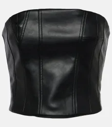 Zip-up bustier top Zip-up bustier top