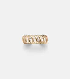 Zoe 18kt gold ear cuff with diamonds Zoe 18kt gold ear cuff with diamonds