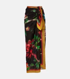 Zooflora PlacÃe cotton beach cover-up Zooflora PlacÃe cotton beach cover-up