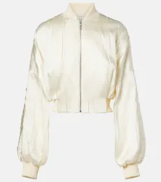 Zorro cropped bomber jacket Zorro cropped bomber jacket